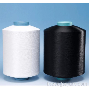 Fil de filament de recyclage 100% polyester 150D / 48F